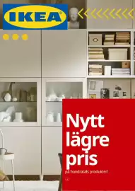 IKEA reklamblad Sida 1: IKEA<<<<<< Nytt lägre pris på hundratals produkter!