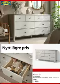 IKEA reklamblad Sida 2: IKEA D Nytt lägre pris wwwwww LLL Nytt lägre pris STOREMOLLA Byrå med 8 lådor, ljust gråbeige