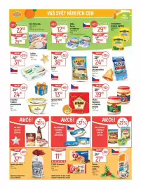Globus leták týden 45 Strana 22: Madeta Jihočeská Niva €24,90, Penam Toustový chléb €27,90