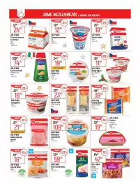Globus leták týden 45 Strana 3: Všeň nakládaný camembert €109,90, Jeden Tag Tavené plátky Toast, Cheddar €39,90