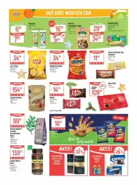 Globus leták týden 45 Strana 32: Vesna kakaové řezy kávenky €11,90, Bohemia křupky arašídové €34,90