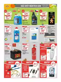 Globus leták týden 45 Strana 43: Banner Autobaterie Starting Bull €1.799,00, AdBlue €129,90