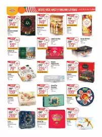 Globus leták týden 45 Strana 49: Ahmad Tea Discovery €319,90, English Tea Shop čajový adventní kalendář €169,90