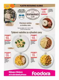 Globus leták týden 45 Strana 7: Restaurace Smažené žampiony s vařenými bramborami €119,00