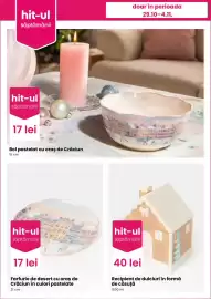 Catalog Pepco săptămâna 44 Pagină 2: Hit-ul săptămânii farfurie de desert cu oraș de Crăciun în culori pastelate €17,00
