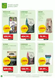 Magazine Animax Pagină 2: Canagan grain free €404,99, Acana dog adult mini €209,90