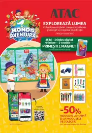 Catalog Auchan Pagină 8: MOND AVENTURA ATAC EXPLOREAZĂ LUMEA Colecţionează ţările, completează harta şi câştigă recompense