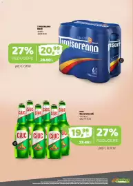 Catalog La Doi Pasi | Extra Pagină 14: Ciuc bere blondă €19,99, Timișoreana Bere €20,99