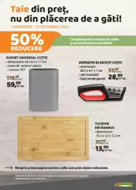 Catalog La Doi Pasi | Extra Pagină 16: Suport universal cuțite €59,99, Tocător din bambus €13,99