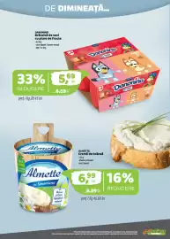 Catalog La Doi Pasi | Extra Pagină 2: Danonino brânzică de vaci cu piure de fructe €5,69, Almette cremă de brânză €6,99