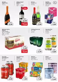 TRAVEL FREE leták Strana 5: Budweiser Budvar Original €11,99, Coca Cola, Fanta Multican €1.990,00