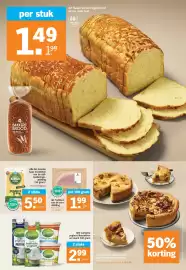 Albert Heijn folder week 45 Pagina 17: AH bakkersbrood tijgerbrood tarwe maïs heel €1,49