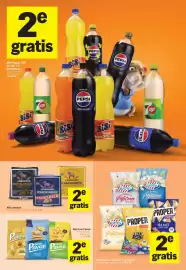 Albert Heijn folder week 45 Pagina 7: Alle Pepsi, 7UP en Sisi 1.5 literflessen, Alle Proper en Jimmy's 70-100 gram