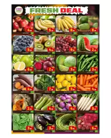 Bigmart leaflet Page 6: BIG mart FRESH DEAL 4.99 D D 5.49 APPLE RED KG BANANA PHILIPPINE D 8.99 # 8.99 KG BANANA INDIA KG