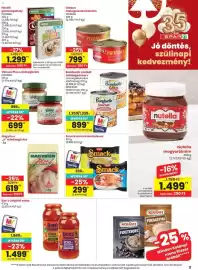 Spar akciós újság hét 45 Oldal 11: Nagykun rizs €619,00, Bonduelle családi zöldségkonzerv €899,00