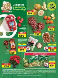 Spar akciós újság hét 45 Oldal 4: Spar shaker paradicsom €599,00, Rosé szőlő €799,00