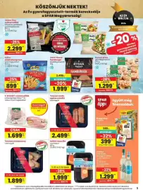 Spar akciós újság hét 45 Oldal 5: Steak House hamburger €1.999,00, Royal tanyasi csirke €2.499,00