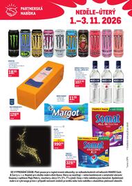 Makro leták Strana 2: Božkov vodka malina limeta €107,90, Tarrington House Jelen €990,00