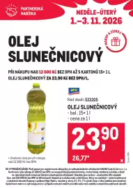 Makro leták Strana 1: Aro olej slunečnicový €2.390,00