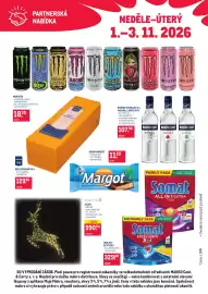 Makro leták Strana 2: Božkov vodka malina limeta €107,90, Tarrington House Jelen €990,00