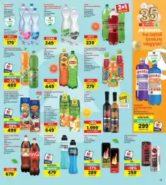 Interspar akciós újság hét 45 Oldal 13: Rauch happy day gyümölcsle- nektár €649,00, Spar szénsavas üdítőital €239,00