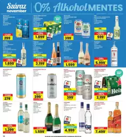 Interspar akciós újság hét 45 Oldal 14: Gösser Natur Zitrone €1.899,00, Törley charmant doux gala sec €1.599,00