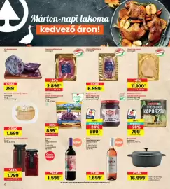 Interspar akciós újság hét 45 Oldal 2: Vöröskáposzta €299,00, Kacsatermek €2.899,00