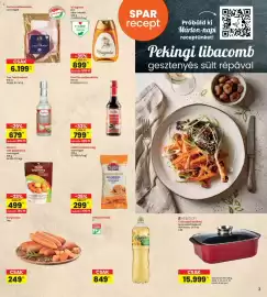 Interspar akciós újság hét 45 Oldal 3: Ambition chili tepsi €15.999,00, Pecsenyelibacomb €6.199,00