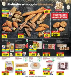 Interspar akciós újság hét 45 Oldal 9: Spar enjoy nuggetses bagett €649,00, Hmmaster szamóca krémleves €699,00