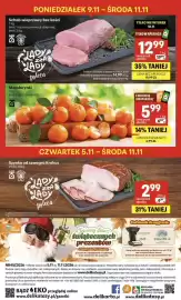 Delikatesy Centrum gazetka tydzień 45 Strona 40: Schab wieprzowy bez kości €12,99, Mandarynki €5,99