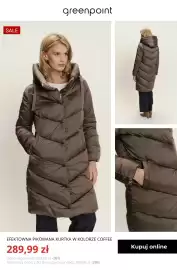 Greenpoint gazetka tydzień 44 Strona 8: Efektowna pikowana kurtka w kolorze coffee Greenpoint €289,99