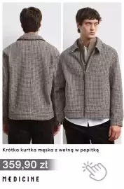 Medicine gazetka Strona 3: Krótka kurtka męska z wełną w pepitkę Medicine €359,90