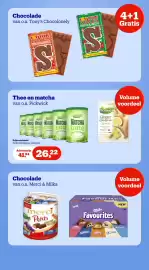 Bol.com folder week 45 Pagina 19: Pickwick Matcha Latte mix €26,22, Tony's Chocolonely