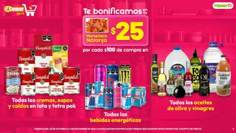 Folleto La Comer semana 44 Página 5: Monedero Naranja €25,00