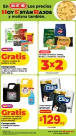 Folleto HEB semana 44 Página 11: Elite papel higiénico premium soft €129,00, H-E-B Detergente líquido