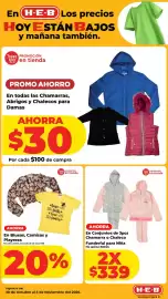 Folleto HEB semana 44 Página 16: Funderful para Niña €339,00, Blusas Camisas y Playeras