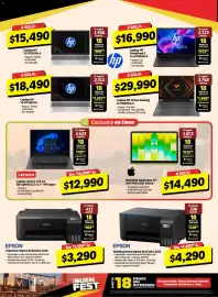 Folleto Soriana Híper semana 44 Página 10: Epson impresora Epson EcoTank L1250 €3.290,00