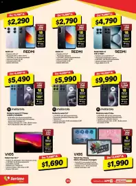 Folleto Soriana Híper semana 44 Página 11: Vios Tablet Vios 10.1" €1.690,00, Redmi Redmi A7 €2.790,00