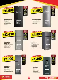 Folleto Soriana Híper semana 44 Página 13: Mabe refrigerador 19p³ top mount €12.490,00