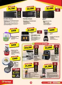 Folleto Soriana Híper semana 44 Página 16: Oster freidora digital 4 l €1.290,00, Hamilton Beach Microondas 1.4 p3 €2.590,00