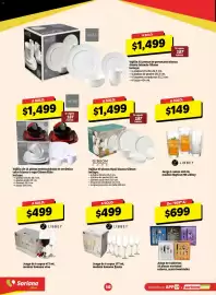Folleto Soriana Híper semana 44 Página 18: Elite vajilla de 16 piezas semicuadrada €1.499,00