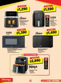 Folleto Soriana Mercado semana 44 Página 13: Vios Home Horno de microondas 0.7 P3 €1.390,00