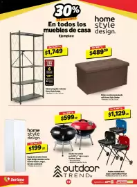 Folleto Soriana Mercado semana 44 Página 17: Outdoor Trend Asador de carbón portátil 14" rojo o negro €599,00