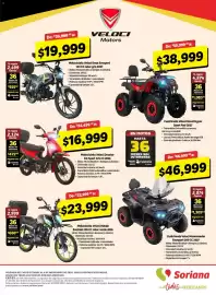 Folleto Soriana Mercado semana 44 Página 19: Veloci Draxter RX Sport 125 CC 2026 €16.999,00