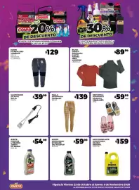 Folleto Merco semana 44 Página 4: Pantunfla Económica P/Dama O Caballero Par €59,99, Malla Estampada Variedad Pieza €139,00