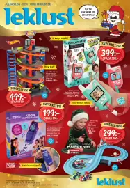 Leklust reklamblad Sida 1: JULKATALOG 2026 WWW.LEKLUST.SE leklust HOT WHEELS - Ножеска MEGA Se mer på sida 53! com creator