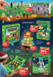 Leklust reklamblad Sida 16: Minecraft flippperspel €399,00, Lego minecraft the skeleton €349,00