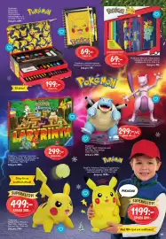 Leklust reklamblad Sida 17: Pokemon Labyrinth €299,00, Pokemon anteckningsbok €69,00