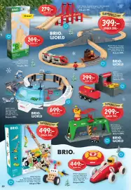 Leklust reklamblad Sida 22: Brio world containerkran €299,00, Brio world startset med skenor €249,00