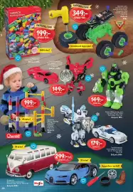 Leklust reklamblad Sida 24: Byggklossar €199,00, Robot €149,00